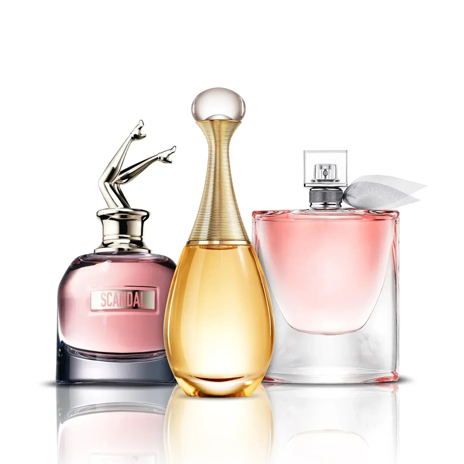 Conjunto de 3 perfumes | Scandal, J'adore i La Vie Est Belle (100 ml)